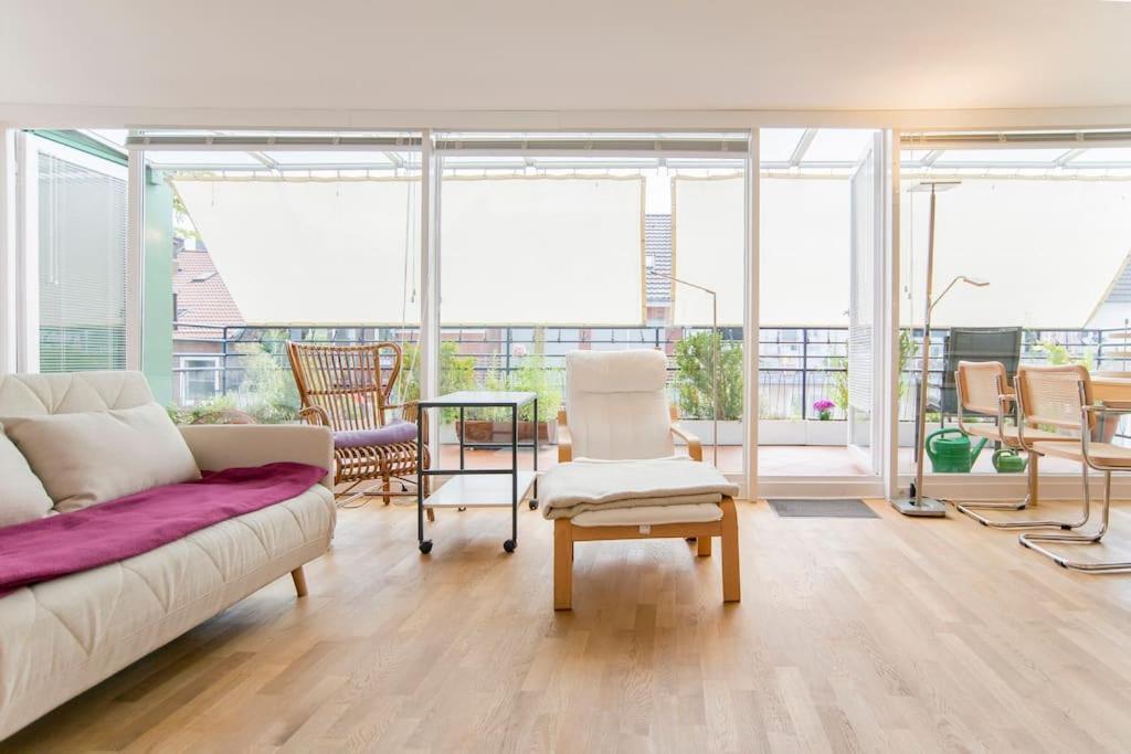 Modernes, Sonniges Appartement Im Herzen Von Duesseldorf Экстерьер фото